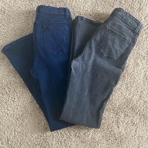 2PK Highwaisted Flare Jeans